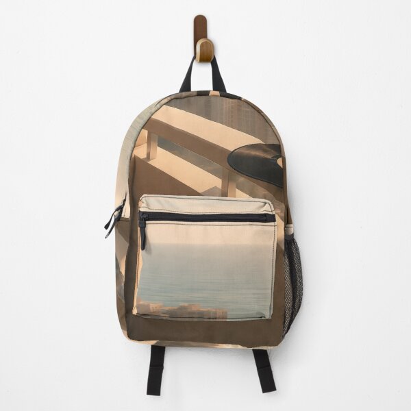 Item preview, Vinyl Record Balcony Ocean Sunset Golden Hour Poster designed and sold by Cine8.