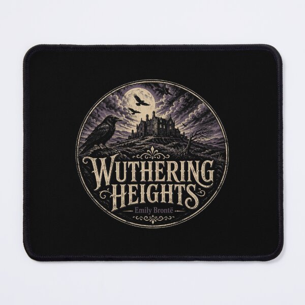 Item preview, Wuthering Heights Emily Bronte Gothic Manor Ravens designed and sold by Fenay Designs.