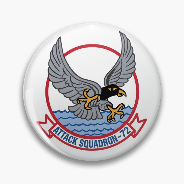 Item preview, Insignia of Attack Squadron 72 (VA-72) "Blue Hawks" designed and sold by CharlieDesings.