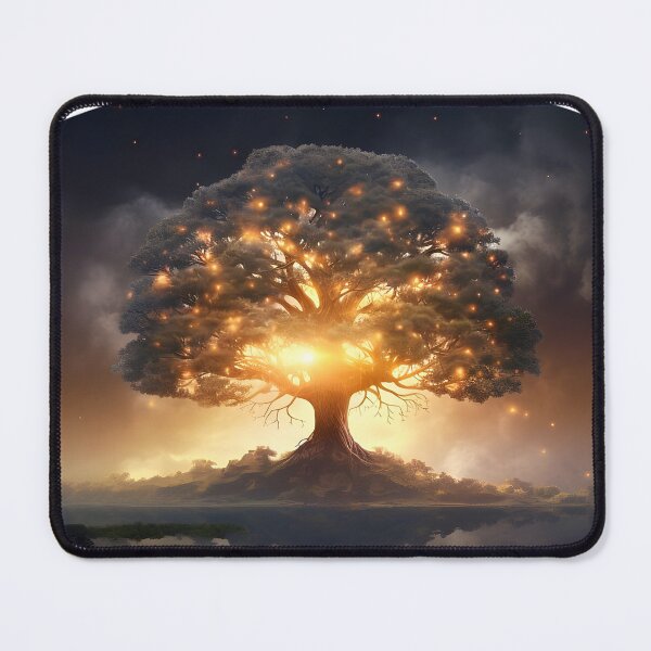 Item preview, Tree of Life – Mystical Light Fantasy Art designed and sold by LoneStarArtworks.