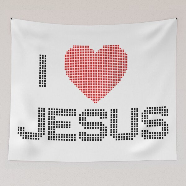 Item preview, I LoveJesus designed and sold by FunkyPunkz.