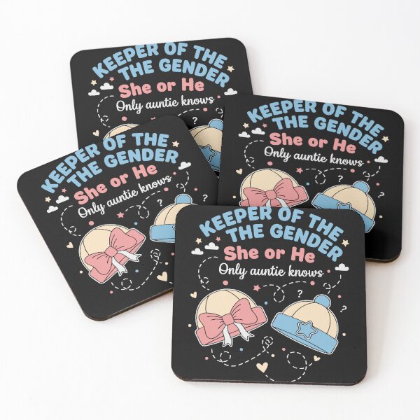 Item preview, Gender Reveal Keeper Of The Gender She Or He designed and sold by LuminOrb.