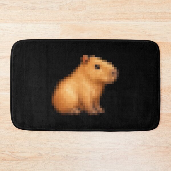 Item preview, Pixel Capybara Cute Retro Game Animal designed and sold by trajeado14.