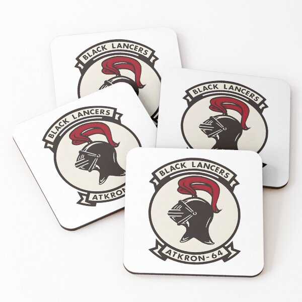 Item preview, Insignia of Attack Squadron 64 (VA-64) "Black Lancers" designed and sold by CharlieDesings.