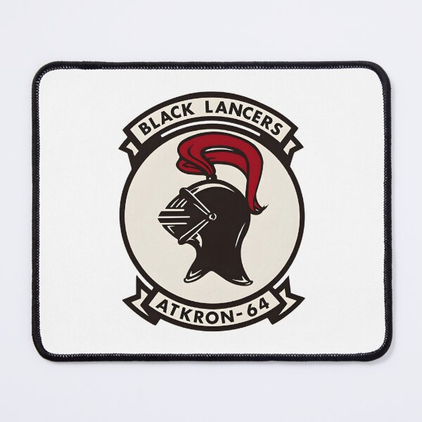Item preview, Insignia of Attack Squadron 64 (VA-64) "Black Lancers" designed and sold by CharlieDesings.