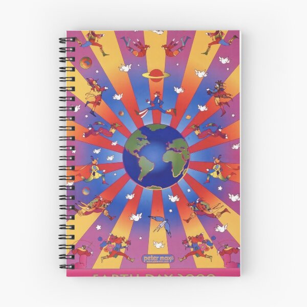 Item preview, peter max (70) - Peter Max Style Psychedelic Pop Art — Bold Colors Cosmic Retro 60s Print designed and sold by KirstenShShop.