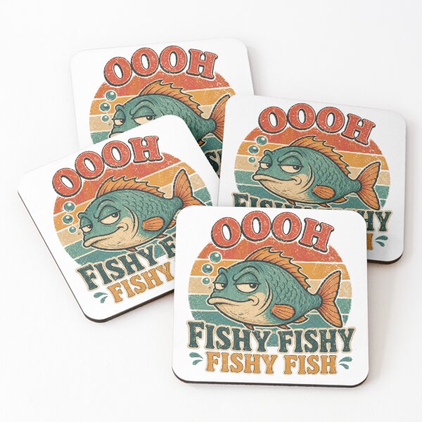 Item preview, Fishy Fish Retro Fishing graphic designed and sold by byaga.