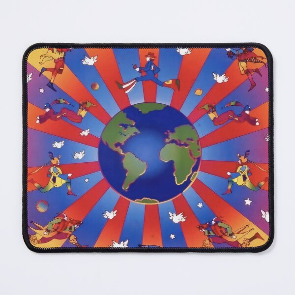 Item preview, peter max (70) - Peter Max Style Psychedelic Pop Art — Bold Colors Cosmic Retro 60s Print designed and sold by KirstenShShop.