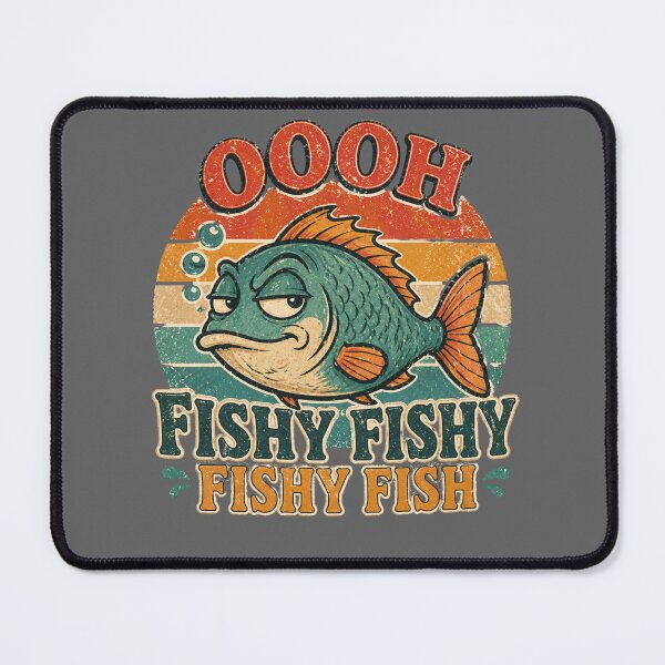 Item preview, Fishy Fish Retro Fishing graphic designed and sold by byaga.