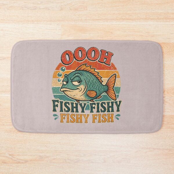 Item preview, Fishy Fish Retro Fishing graphic designed and sold by byaga.