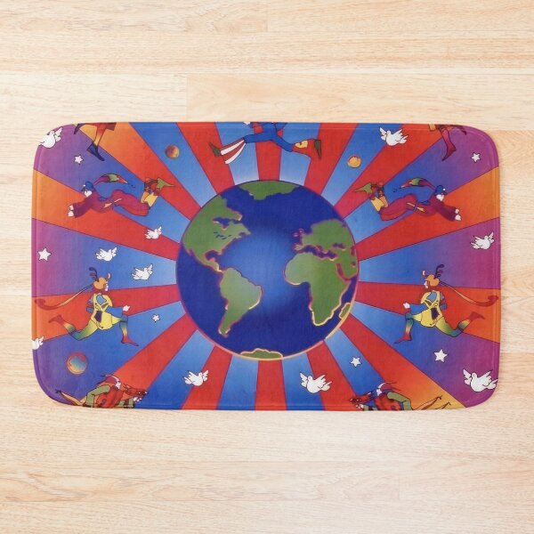 Item preview, peter max (70) - Peter Max Style Psychedelic Pop Art — Bold Colors Cosmic Retro 60s Print designed and sold by KirstenShShop.