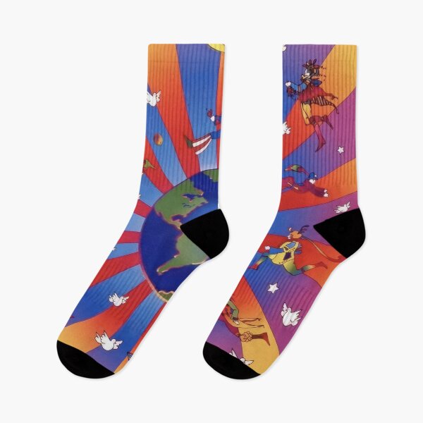Item preview, peter max (70) - Peter Max Style Psychedelic Pop Art — Bold Colors Cosmic Retro 60s Print designed and sold by KirstenShShop.