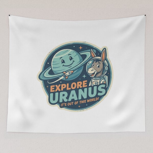 Item preview, Explore Uranus designed and sold by IllustrifyArts.