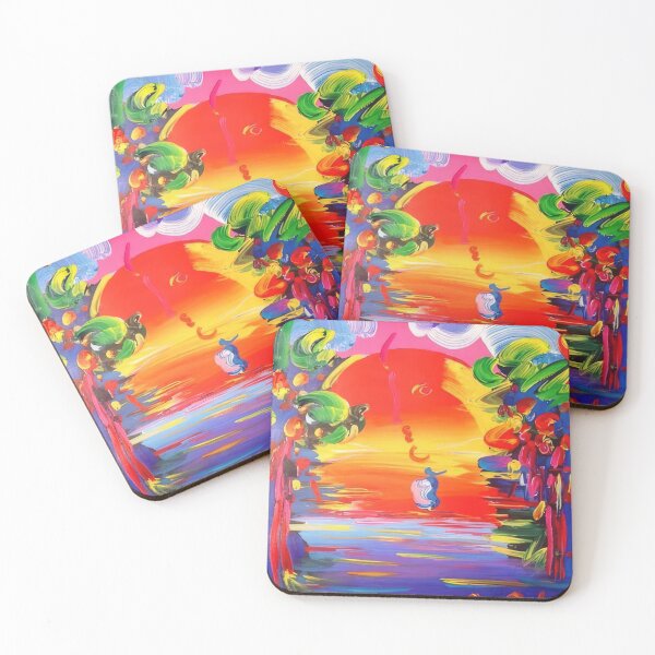 Item preview, peter max (73) - Peter Max Style Psychedelic Pop Art — Bold Colors Cosmic Retro 60s Print designed and sold by KirstenShShop.
