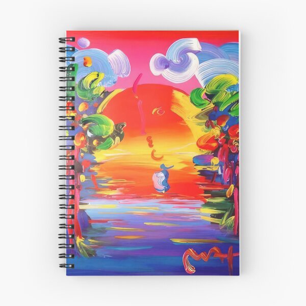 Item preview, peter max (73) - Peter Max Style Psychedelic Pop Art — Bold Colors Cosmic Retro 60s Print designed and sold by KirstenShShop.
