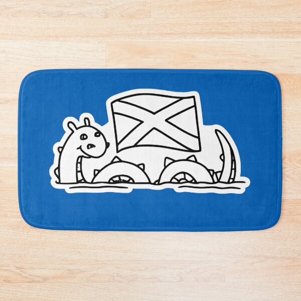 Item preview, Cute Scotland Doodle Drawing Black and White designed and sold by TackyTime.