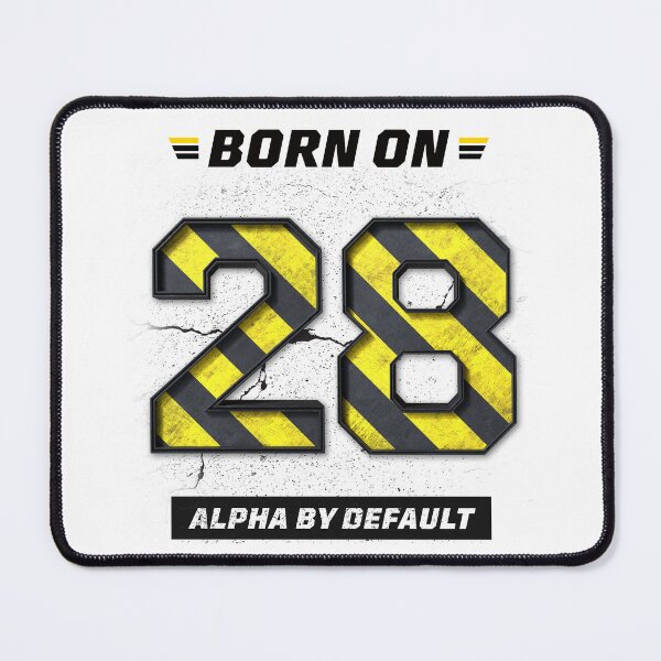 Item preview, Born on 28th Shirt – Depth Dominates Graphic Tee, Deep Thinker Streetwear, Birthday Date Design designed and sold by amareshdas008.
