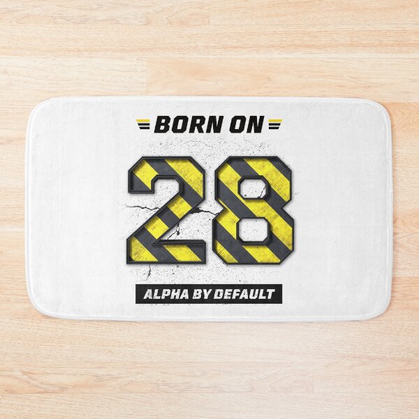Item preview, Born on 28th Shirt – Depth Dominates Graphic Tee, Deep Thinker Streetwear, Birthday Date Design designed and sold by amareshdas008.