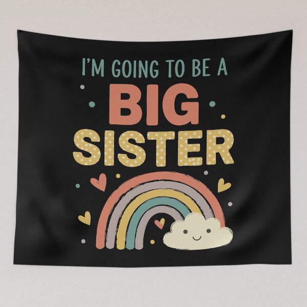 Item preview, Gender Reveal Im Going To Be A Big Sister Baby designed and sold by LuminOrb.