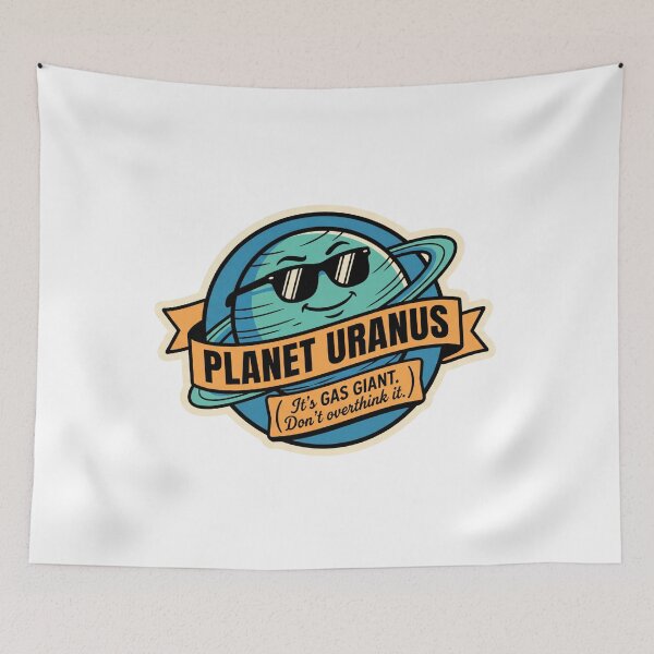 Item preview, Uranus - Don’t Overthink It designed and sold by IllustrifyArts.