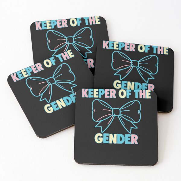 Item preview, Gender Reveal Keeper Of The Gender Baby Shower designed and sold by LuminOrb.
