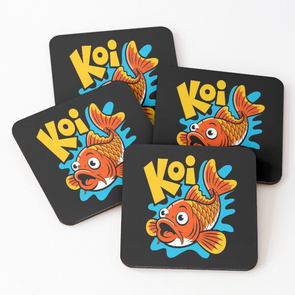 Item preview, Vibrant Orange Koi Fish Water Splash  designed and sold by sky11PP.