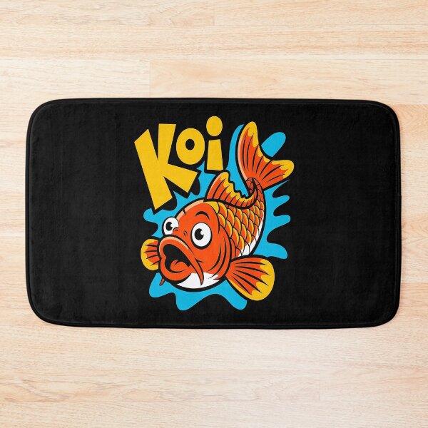 Item preview, Vibrant Orange Koi Fish Water Splash  designed and sold by sky11PP.