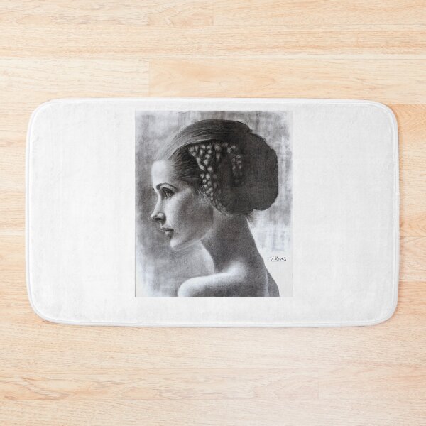 Item preview, Charcoal Portrait of Female Model designed and sold by daverives.