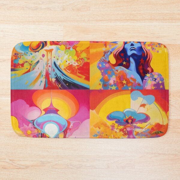Item preview, peter max (81) - Peter Max Style Psychedelic Pop Art — Bold Colors Cosmic Retro 60s Print designed and sold by KirstenShShop.