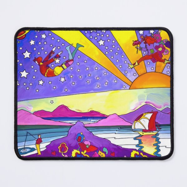 Item preview, peter max (83) - Peter Max Style Psychedelic Pop Art — Bold Colors Cosmic Retro 60s Print designed and sold by KirstenShShop.