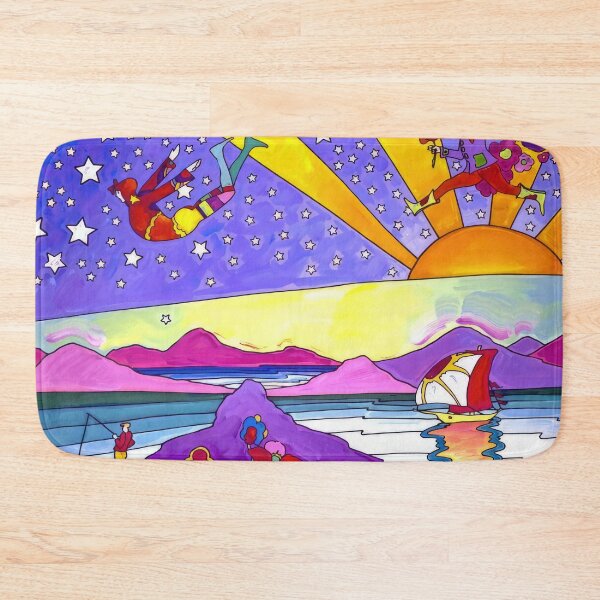 Item preview, peter max (83) - Peter Max Style Psychedelic Pop Art — Bold Colors Cosmic Retro 60s Print designed and sold by KirstenShShop.