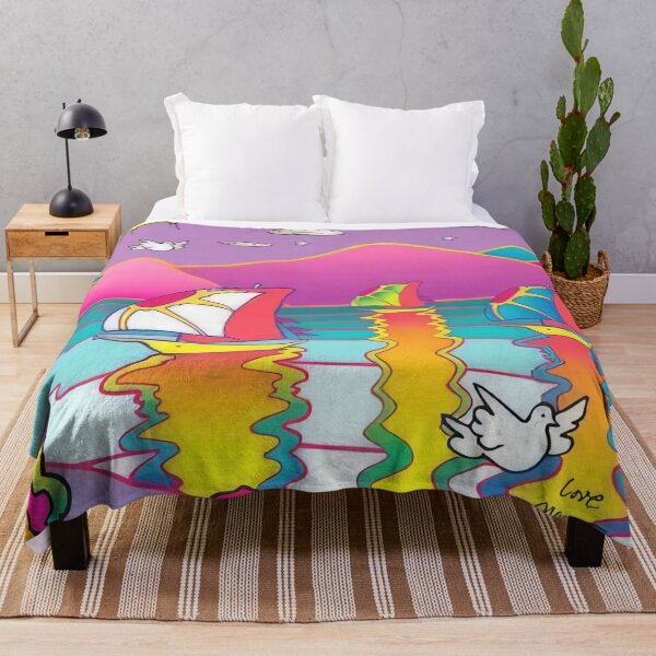 Item preview, peter max (84) - Peter Max Style Psychedelic Pop Art — Bold Colors Cosmic Retro 60s Print designed and sold by KirstenShShop.