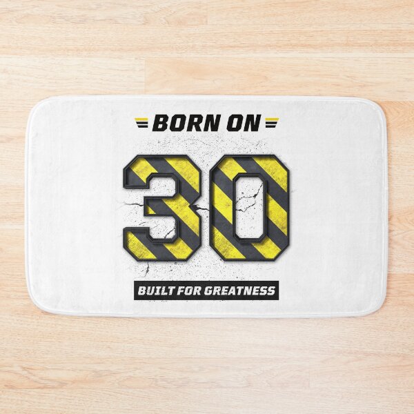Item preview, Born on 30th Shirt – Built for Greatness Tee, Motivational Streetwear, Birthday Date Graphic T-Shirt designed and sold by amareshdas008.