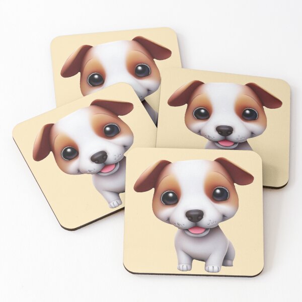 Item preview, Cute Jack Russell Illustration – Terrier Dog Art designed and sold by The Digital Compass.