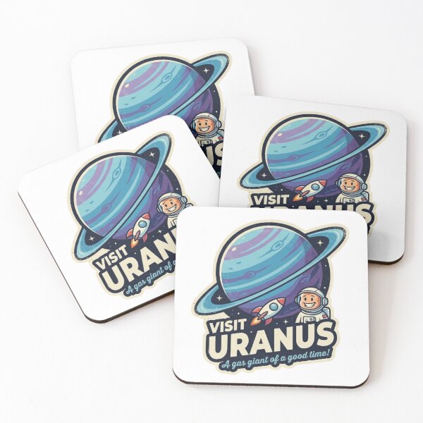 Artikelvorschau, Uranus – Ein Gasriese, der für gute Laune sorgt entworfen und verkauft von IllustrifyArts.