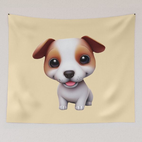 Item preview, Cute Jack Russell Illustration – Terrier Dog Art designed and sold by The Digital Compass.