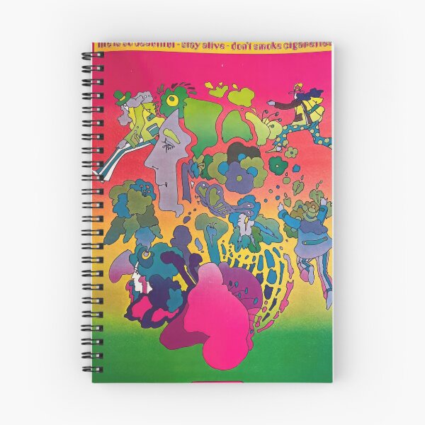Item preview, peter max (9) - Peter Max Style Psychedelic Pop Art — Bold Colors Cosmic Retro 60s Print designed and sold by KirstenShShop.