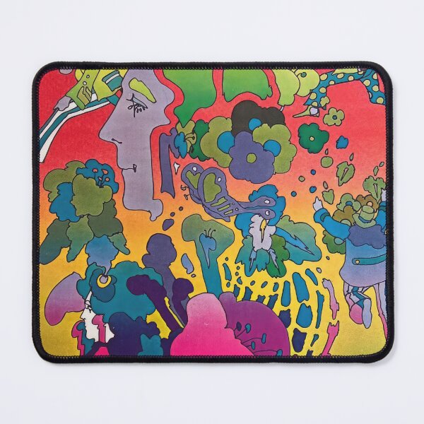 Item preview, peter max (9) - Peter Max Style Psychedelic Pop Art — Bold Colors Cosmic Retro 60s Print designed and sold by KirstenShShop.
