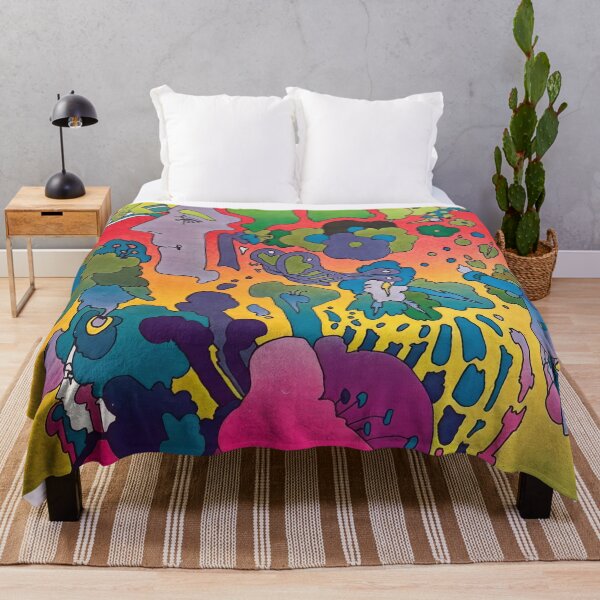 Item preview, peter max (9) - Peter Max Style Psychedelic Pop Art — Bold Colors Cosmic Retro 60s Print designed and sold by KirstenShShop.