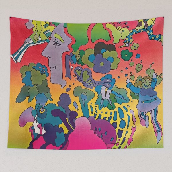 Item preview, peter max (9) - Peter Max Style Psychedelic Pop Art — Bold Colors Cosmic Retro 60s Print designed and sold by KirstenShShop.