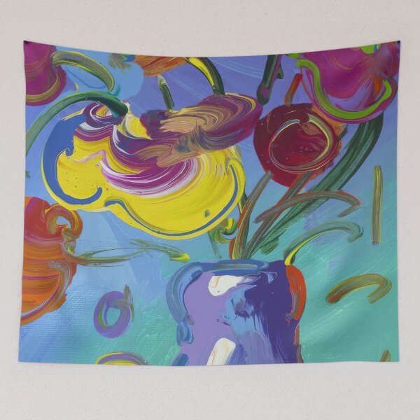 Item preview, peter max (91) - Peter Max Style Psychedelic Pop Art — Bold Colors Cosmic Retro 60s Print designed and sold by KirstenShShop.