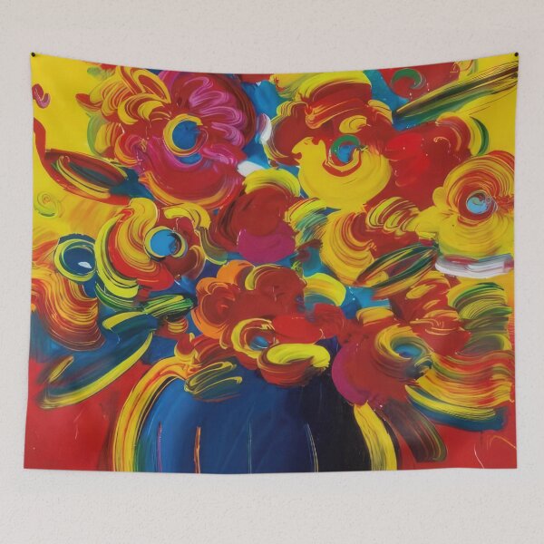 Item preview, peter max (93) - Peter Max Style Psychedelic Pop Art — Bold Colors Cosmic Retro 60s Print designed and sold by KirstenShShop.