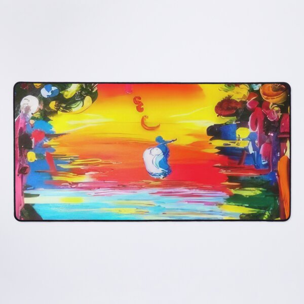 Item preview, peter max (94) - Peter Max Style Psychedelic Pop Art — Bold Colors Cosmic Retro 60s Print designed and sold by KirstenShShop.