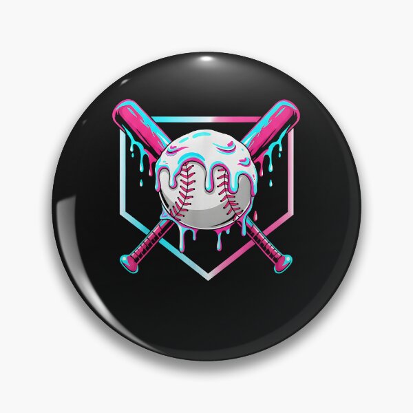 Item preview, Vibrant Baseball Drip Art designed and sold by manmoo.