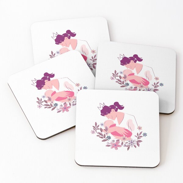 Item preview, Mother Holding Baby – Gentle Minimalist Design designed and sold by gluxdesing.
