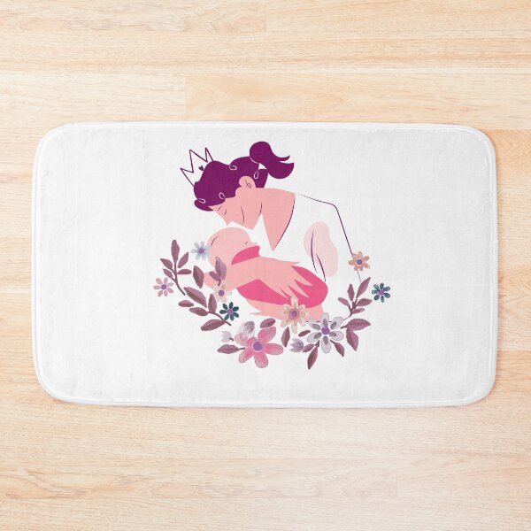 Item preview, Mother Holding Baby – Gentle Minimalist Design designed and sold by gluxdesing.