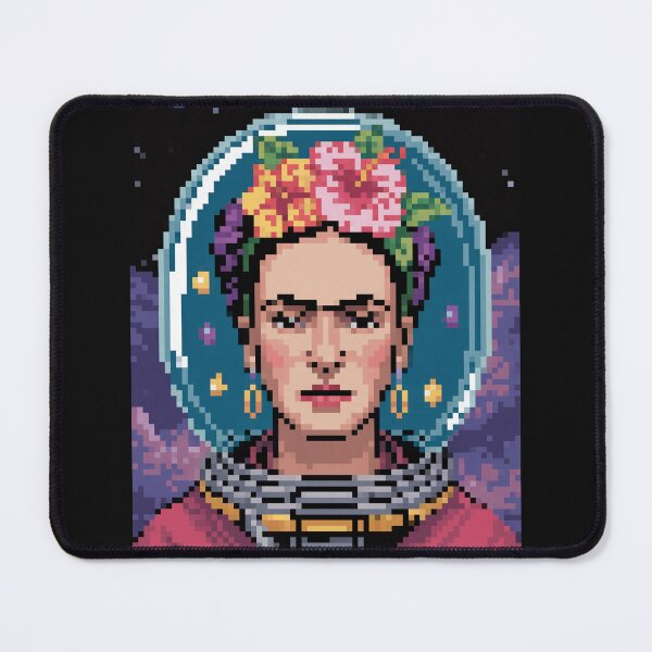 Item preview, Frida Kahlo in Space Pixel Art designed and sold by Enea Kelo.