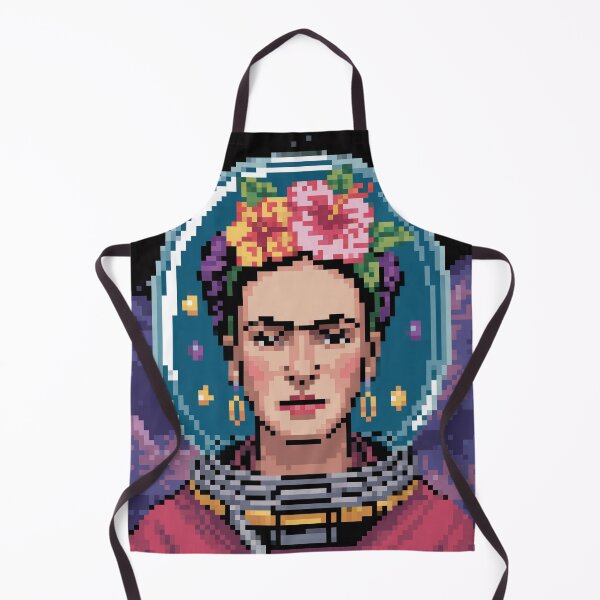 Item preview, Frida Kahlo in Space Pixel Art designed and sold by Enea Kelo.