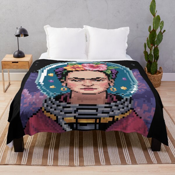 Item preview, Frida Kahlo in Space Pixel Art designed and sold by Enea Kelo.