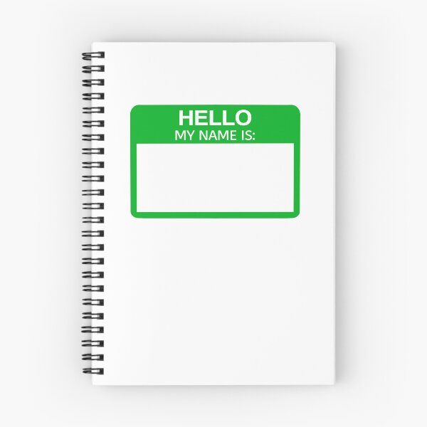 Item preview, Green Nametag Label designed and sold by SquidInk Stickers.